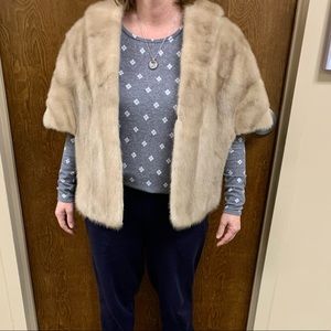 Small mink stole